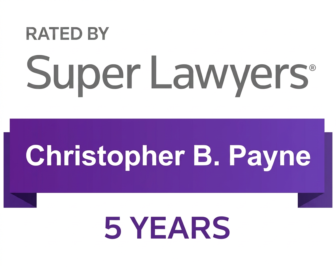 Rated by Super Lawyers — Christopher B. Payne, 5 Years